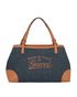 Gucci Swing Tote, &pound;320, Handbags, Blue/Brown, Denim/Leather, Front view